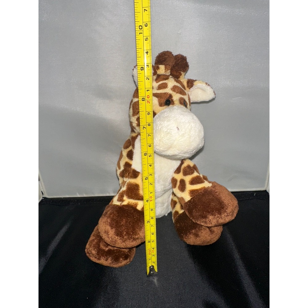 TyLux Pluffies TipTop Giraffe Brown Tan Spotted‎ Plush Stuffed Animal Toy 9 Inch